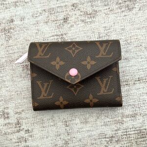 Brown and Pink Wallet